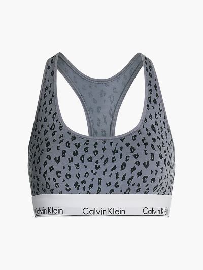 Calvin Klein Underwear HU099390 | Calvin Klein Modern Cotton Női Bralette Kék
